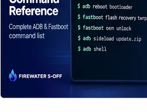 Commands Firewater S-OFF